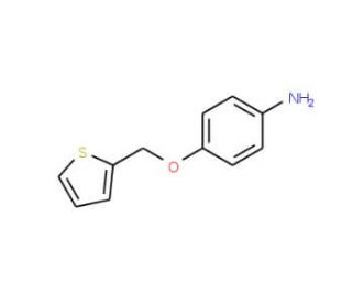 4-(thien-2-ylmethoxy)aniline (CAS 179246-28-7) - chemical structure image