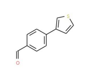 4-(Thien-3-yl)benzaldehyde (CAS 157730-74-0) - chemical structure image