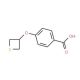 4-(Thietan-3-yloxy)benzoic acid - chemical structure image