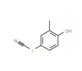 4-Thiocyanato-O-cresol (CAS 3774-53-6) - chemical structure image