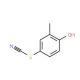 4-Thiocyanato-O-cresol (CAS 3774-53-6) - chemical structure image