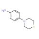 4-Thiomorpholin-4-ylaniline (CAS 22589-35-1) - chemical structure image