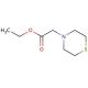4-Thiomorpholine acetic acid, ethyl ester - chemical structure image