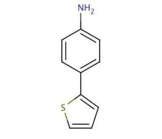 4-(Thiophen-2-yl)aniline (CAS 70010-48-9) - chemical structure image