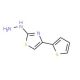 (4-Thiophen-2-yl-thiazol-2-yl)-hydrazine - chemical structure image