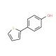 4-Thiophen-2-ylphenol (CAS 29886-65-5) - chemical structure image