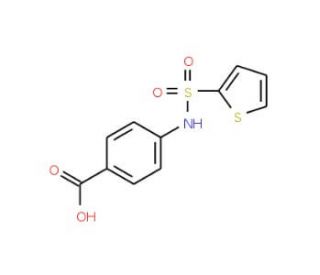 4-(Thiophene-2-sulfonylamino)-benzoic acid - chemical structure image