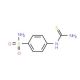 4-Thioureido-benzenesulfonamide (CAS 1718-39-4) - chemical structure image