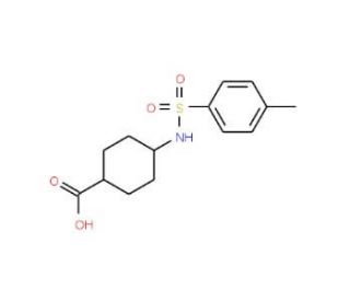4-(Toluene-4-sulfonylamino)cyclohexane-carboxylic acid (CAS 314042-69-8) - chemical structure image