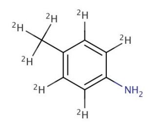 4-Toluidine-d7 (Major) - chemical structure image