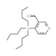 4-(Tributylstannyl)nicotinaldehyde (CAS 160351-06-4) - chemical structure image