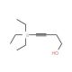4-(Triethylsilyl)-3-butyn-1-ol (CAS 160194-29-6) - chemical structure image