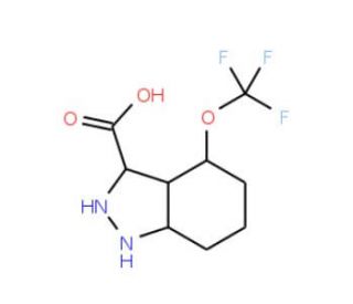 4-(Triflouromethoxy)-3-indazole carboxylic acid - chemical structure image