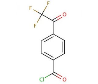 4-(Trifluoroacetyl)benzoyl chloride - chemical structure image