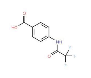 4-(Trifluoroacetylamino)benzoic Acid (CAS 404-26-2) - chemical structure image