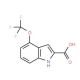 4-(trifluoromethoxy)-1H-indole-2-carboxylic acid - chemical structure image