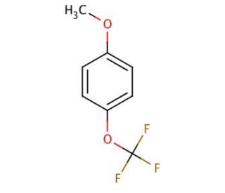 4-(Trifluoromethoxy)anisole (CAS 710-18-9) - chemical structure image