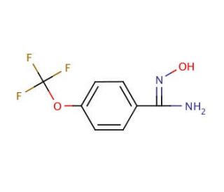 4-(Trifluoromethoxy)benzamidoxime (CAS 56935-71-8) - chemical structure image