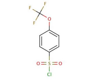 4-(Trifluoromethoxy)benzenesulfonyl chloride (CAS 94108-56-2) - chemical structure image