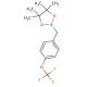 4-(Trifluoromethoxy)benzylboronic acid pinacol ester (CAS 872038-32-9) - chemical structure image