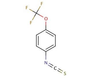 4-(Trifluoromethoxy)phenyl isothiocyanate (CAS 64285-95-6) - chemical structure image