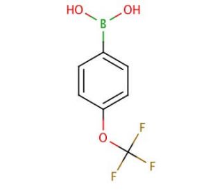 4-(Trifluoromethoxy)phenylboronic acid (CAS 139301-27-2) - chemical structure image