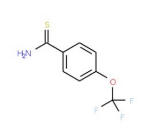 4-(Trifluoromethoxy)thiobenzamide (CAS 149169-34-6) - chemical structure image
