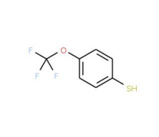 4-(Trifluoromethoxy)thiophenol (CAS 169685-29-4) - chemical structure image