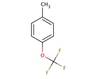4-(Trifluoromethoxy)toluene (CAS 706-27-4) - chemical structure image