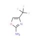 4-(Trifluoromethyl)-1,3-oxazol-2-amine (CAS 35629-71-1) - chemical structure image