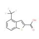 4-(Trifluoromethyl)-1-benzothiophene-2-carboxylic acid - chemical structure image