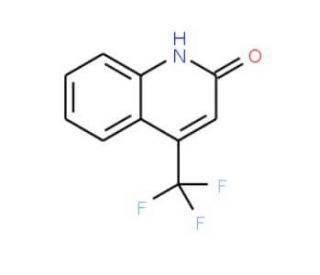 4-Trifluoromethyl-2(1H)-quinolinone (CAS 25199-84-2) - chemical structure image
