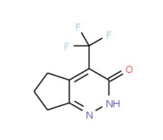 4-(trifluoromethyl)-2,5,6,7-tetrahydro-3H-cyclopenta[c]pyridazin-3-one - chemical structure image