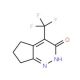 4-(trifluoromethyl)-2,5,6,7-tetrahydro-3H-cyclopenta[c]pyridazin-3-one - chemical structure image