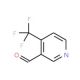 4-(Trifluoromethyl)-3-formylpyridine (CAS 872626-76-1) - chemical structure image