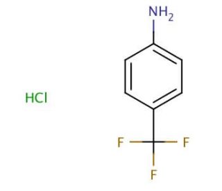 4-(Trifluoromethyl)aniline hydrochloride (CAS 90774-69-9) - chemical structure image
