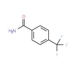 4-(Trifluoromethyl)benzamide (CAS 1891-90-3) - chemical structure image