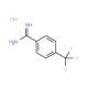 4-Trifluoromethyl-benzamidine HCl (CAS 38980-96-0) - chemical structure image