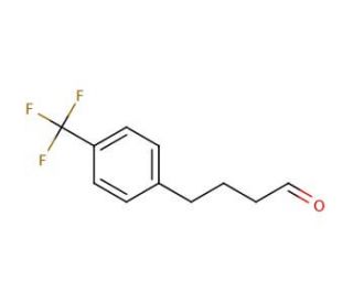 4-(Trifluoromethyl)benzenebutanal - chemical structure image