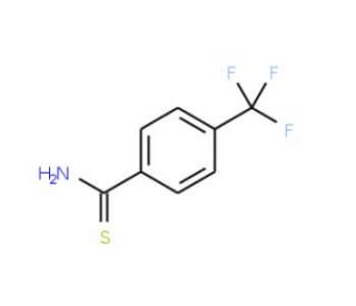 4-(Trifluoromethyl)benzenecarbothioamide (CAS 72505-21-6) - chemical structure image