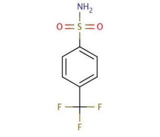 4-(Trifluoromethyl)benzenesulfonamide (CAS 830-43-3) - chemical structure image