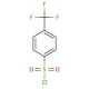 4-(Trifluoromethyl)benzenesulfonyl chloride (CAS 2991-42-6) - chemical structure image