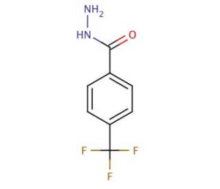 4-(Trifluoromethyl)benzhydrazide (CAS 339-59-3) - chemical structure image