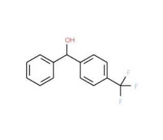 4-(Trifluoromethyl)benzhydrol (CAS 395-23-3) - chemical structure image