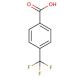 4-(Trifluoromethyl)benzoic acid (CAS 455-24-3) - chemical structure image