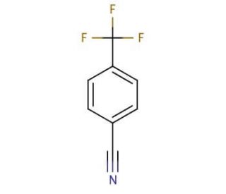 4-(Trifluoromethyl)benzonitrile (CAS 455-18-5) - chemical structure image