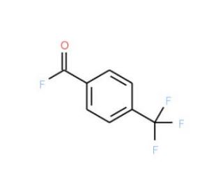 4-(Trifluoromethyl)benzoyl fluoride (CAS 368-94-5) - chemical structure image