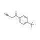 4-(Trifluoromethyl)benzoylacetonitrile (CAS 71682-94-5) - chemical structure image
