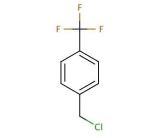 4-(Trifluoromethyl)benzyl chloride (CAS 939-99-1) - chemical structure image