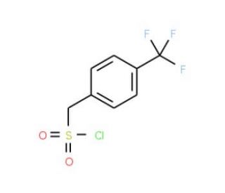 4-(Trifluoromethyl)benzylsulfonyl chloride (CAS 163295-75-8) - chemical structure image